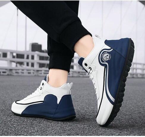 High Upper Basketball Shoes for Men Sneakers Breathable Sports Shoes Anti Slip in Kuwait