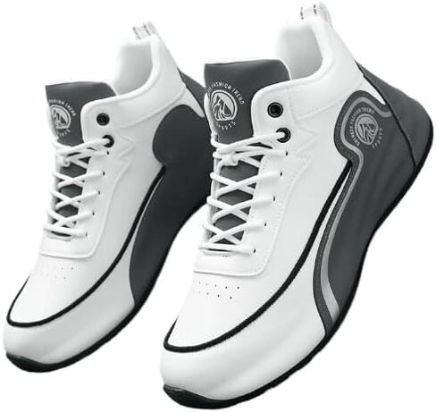 High Upper Basketball Shoes for Men Sneakers Breathable Sports Shoes Anti Slip in Kuwait