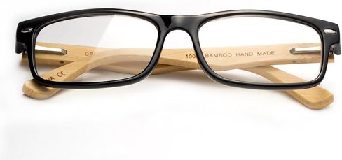 Newbee Fashion - Unisex Translucent Simple Design No Logo Clear Lens Glasses in Saudi Arabia