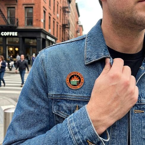 6 Pcs Office Humor Motivational Gifts for Coworkers,Dumpster Fire Pin, Dumpster Fire Response Team Pin, Team Celebration Events and Corporate Rewards, Zinc Alloy Badge Accessories in Saudi Arabia