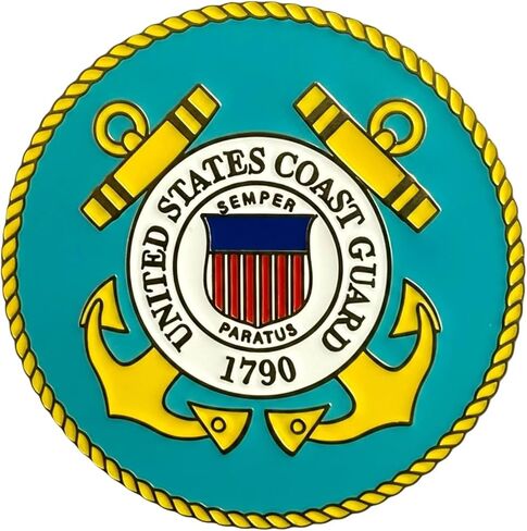 US Armed Forces Lapel Pin Collection, Army, Navy, Marines, Coast Guard, Air Force, 1 1/8" Round, Die-Cast Metal, Dual Butterfly Clutch in Saudi Arabia
