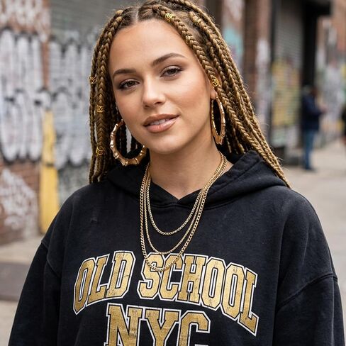 2 Pairs Gold Hoop Bamboo Earrings Set for Women 14K Gold Plated Oversized Heart & Round Chunky Earrings 90s Y2K Retro Hip Hop Fashion Jewelry Gifts in Saudi Arabia