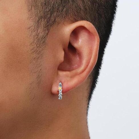 Rose Earrings 925 Sterling Silver Rose Flower Earrings Flower Jewelry Gifts for Women men in Kuwait