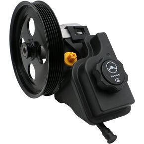 ALADICHE Power Steering Pump with Reservoir & Pulley,Compatible with Cadillac DTS 2006-2011 & Buick Lucerne 2006-2011 4.6L,20-71996
