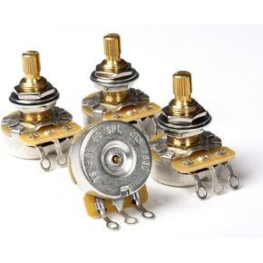 CTS Pot, 500k Audio, Long Split Shaft (4 Pack)
