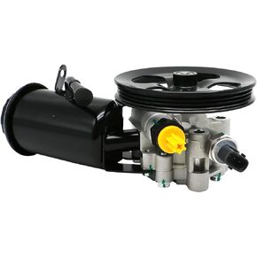 مضخة توجيه كهربائية Chefull 21-5242 مع خزان البكرة (لـ 1.5L 1497cc) متوافقة مع 2004-2006 Scion xA xB /2000-2005 Toyota Echo (استبدال مضخة مساعدة الطاقة 4431052050 44310-52020)