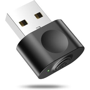 aMZCaSE Mouse Jiggler Undetectable,USB Mouse Mover Jiggler with Switch Button,Automatic Mouse Shaker with 3 Jiggle Modes,Mouse Shaker Driver-Free,Plug & Play,Keep Computer/PC/Laptop Awake(Rose Gold)