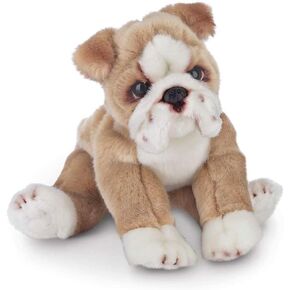 Bearington Collection Oliver The French Bulldog Plush, 13 Inch French Bulldog Stuffed Animal