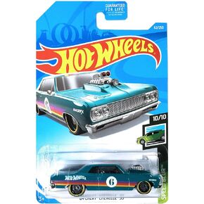 DieCast Hot Wheels '64 Chevy Chevelle SS - 2019 Speed Blur 10/10 [Teal] 62/250