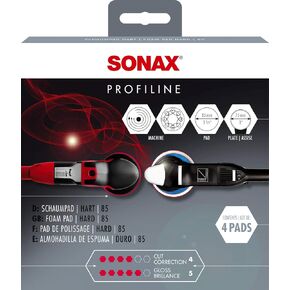 SONAX 3" Red Foam Cutting Pad