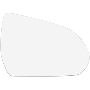 X AUTOHAUX Car Rearview Mirror Glass W/Backing Plate Heated Right Passenger Side for Hyundai Elantra 2015 2017 2018