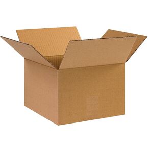 Aviditi 10 x 10 x 7 Corrugated Cardboard Boxes, Small 10"L x 10"W x 7"H, Pack of 25 | Shipping, Packaging, Moving, Storage Box for Home or Business, Strong Wholesale Bulk Boxes