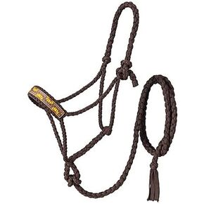 Tough 1 Patterned Mule Tape Halter w/Lead Sunflowertooled N/A
