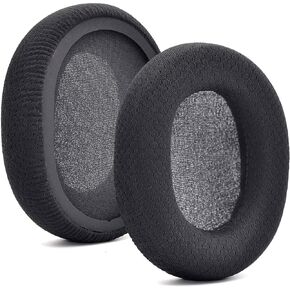 Earpads for SteelSeries Arctis 7 5 3 Replacement Ear Cushion Pads with Protein Leather and Memory Foam for SteelSeries Arctis 7 5 3 Gaming Headphones, A Pair, Black