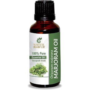 Sweet Marjoram Oil (Origanum Majorana) Essential Oil 100% Pure Natural Undiluted Uncut Therapeutic Grade Oil 0.50 Fl.OZ (15 ML)