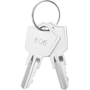 SING F LTD 2pcs 606 Ignition Keys Electric Scooter Ignition Key Metal Ignition Key Compatible with Rascal Compatible with Liteway Mobility Scooters Spare Key
