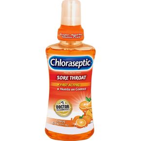 Chloraseptic Sore Throat Spray, Citrus, 6 fl oz (Pack of 1)