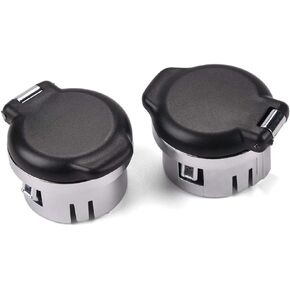 G-PLUS Dash Power Outlet Cover Compatible with 2007 2008 2009 2010 2011 2012 2013 Silverado Sierra Tahoe 20983936 25793816