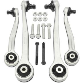 A-Premium Set of 4, Front Upper Control Arm with Ball Joint Compatible with Audi A4/A4 Quattro 2009-2016, Q5 2012-2016, A5 2012-2014, A5 Quattro 2008-2016, RS5 2013-2015, S4 2010-2016, S5, SQ5