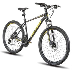 HH HILAND Aluminum Mountain Bike 21 Speeds, Hydraulic Disc-Brakes, Lock-Out Suspension Fork, 27.5 inch Wheel, Bike for Men Mens Mountain Bike Adult Womens Bicycle