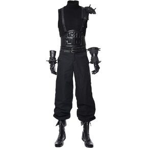 Adult Black Costume Halloween Cosplay Suit