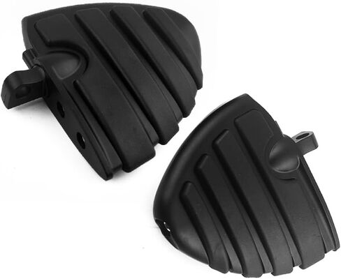 Motorcycle Mini Board Rider Floorboards Passenger Footpegs Pedals Highway Pegs Compatible with Harley Davidson Touring Street Glide Road King Electra Sportster Dyna Softail in Saudi Arabia