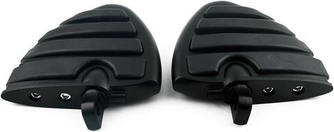 Motorcycle Mini Board Rider Floorboards Passenger Footpegs Pedals Highway Pegs Compatible with Harley Davidson Touring Street Glide Road King Electra Sportster Dyna Softail in Saudi Arabia
