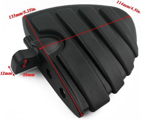 Motorcycle Mini Board Rider Floorboards Passenger Footpegs Pedals Highway Pegs Compatible with Harley Davidson Touring Street Glide Road King Electra Sportster Dyna Softail in Saudi Arabia