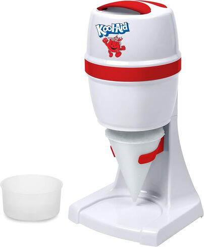 Nostalgia Snow Cone Shaved Ice Machine - Retro Table-Top Slushie Machine - Includes 2 Molds - Aqua in Saudi Arabia