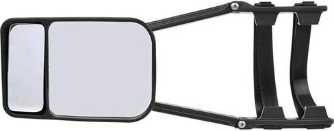 YOMTOVM 2pcs Dual View Tow Mirror, Clip-On Towing Mirrors Extensions 360° Adjustable Universal Trailer Mirrors for Vehicle Car Camper Truck in Saudi Arabia
