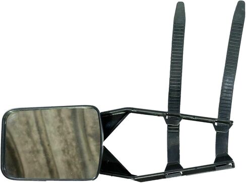 YOMTOVM 2pcs Dual View Tow Mirror, Clip-On Towing Mirrors Extensions 360° Adjustable Universal Trailer Mirrors for Vehicle Car Camper Truck in Kuwait