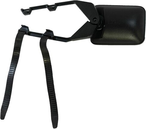 YOMTOVM 2pcs Dual View Tow Mirror, Clip-On Towing Mirrors Extensions 360° Adjustable Universal Trailer Mirrors for Vehicle Car Camper Truck in Kuwait