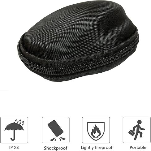 Hard Travel Mouse Case for Logitech MX Master 3 /3S/ Master 2S / MX Master Advanced Wireless Mouse, Travel Carrying Protective Storage Bag (with Carabiner Clip) in Saudi Arabia