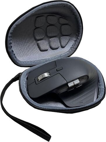 Hard Travel Mouse Case for Logitech MX Master 3 /3S/ Master 2S / MX Master Advanced Wireless Mouse, Travel Carrying Protective Storage Bag (with Carabiner Clip) in Saudi Arabia