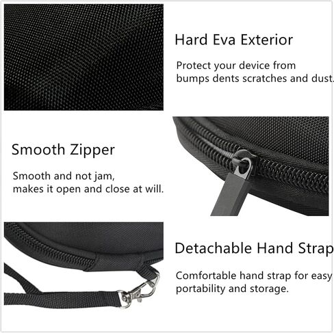 Hard Travel Mouse Case for Logitech MX Master 3 /3S/ Master 2S / MX Master Advanced Wireless Mouse, Travel Carrying Protective Storage Bag (with Carabiner Clip) in Saudi Arabia