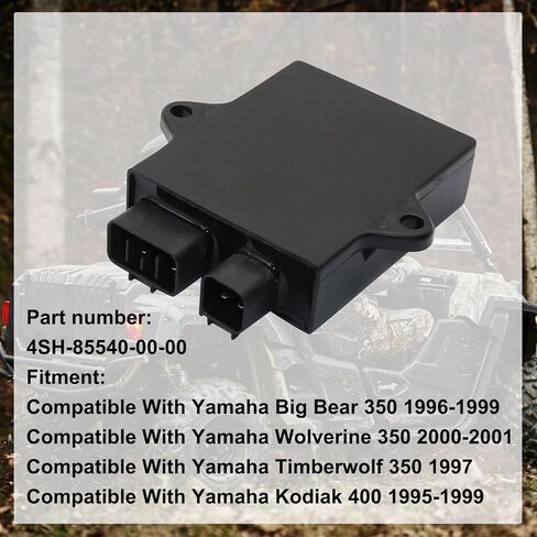 4SH-85540-00-00 CDI Box Ignitor متوافق مع Yamaha Big Bear 350 1996-1999 ولفيرين 350 2000 2001 Timberwolf 350 1997 Kodiak 400 1995 1996 1997 1998 1999 in Saudi Arabia