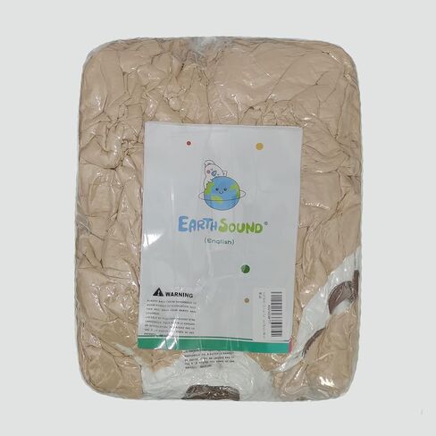 لعبة إيرثساوند العملاقة تيدي بير المحشوة على شكل حيوان، ألعاب ناعمة كبيرة الحجم مقاس 51 بوصة، قطيفة لطيفة كبيرة الحجم، هدايا للأطفال (بني، 51 بوصة) in Kuwait