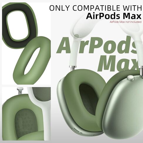 Earpads Case for AirPods Max 2/1 Ear Covers (White) in Saudi Arabia