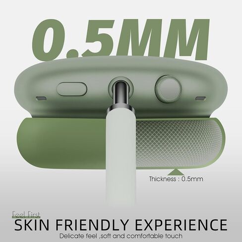Earpads Case for AirPods Max 2/1 Ear Covers (White) in Saudi Arabia