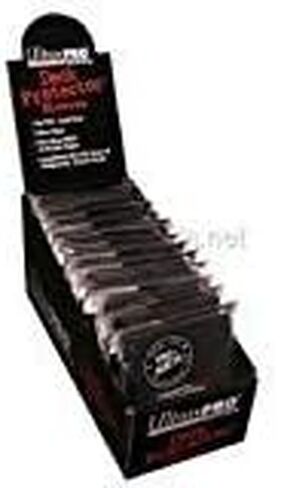 Ultra Pro Pro-Matte Standard Size Deck Protectors Box - Black in Saudi Arabia