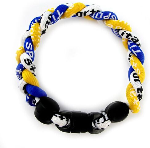 MapofBeauty Sport Style Single Color/Two Colors/Three Colors Fashion Three Braided Rope Tornado Bracelet in Saudi Arabia