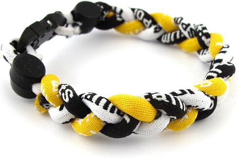 MapofBeauty Sport Style Single Color/Two Colors/Three Colors Fashion Three Braided Rope Tornado Bracelet in Saudi Arabia