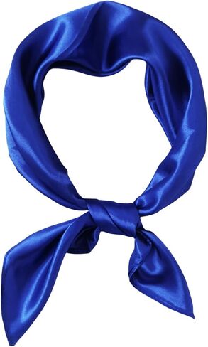 Women Satin Scarf Vintage Square Stain Scarf Square Stain Scarf Wrap Neck Scarf for Halloween in Saudi Arabia
