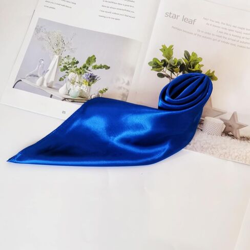 Women Satin Scarf Vintage Square Stain Scarf Square Stain Scarf Wrap Neck Scarf for Halloween in Saudi Arabia