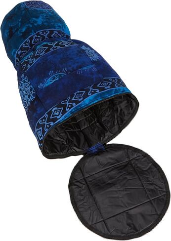حقيبة ظهر X8 Drums & Percussion Blue Celestial Bag لـ 12 بوصة Djembes (X8-BG XL) in Kuwait