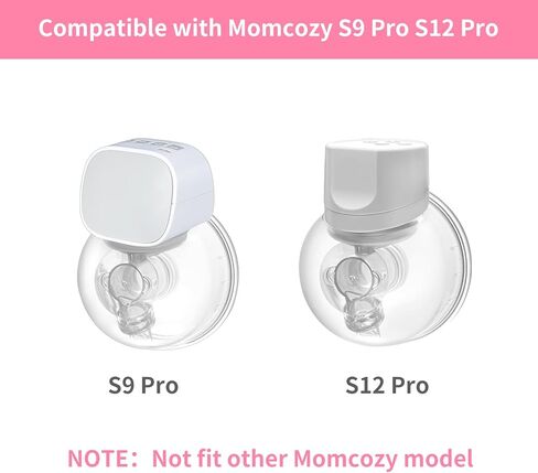 Double Wearable Breast Pump Parts 15mm Milk Collector Cup Compatible with Momcozy S9 Pro|S12 Pro Wearable Breastpump Incl 15mm Flange Use with S9 Pro|S12 Pro Parts/Accessories Replacement in Saudi Arabia