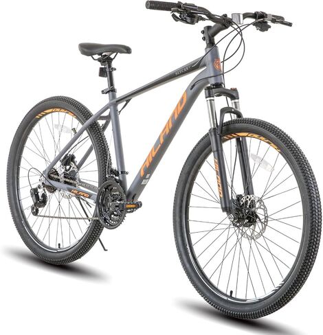 HH HILAND Aluminum Mountain Bike 21 Speeds, Hydraulic Disc-Brakes, Lock-Out Suspension Fork, 27.5 inch Wheel, Bike for Men Mens Mountain Bike Adult Womens Bicycle in Saudi Arabia