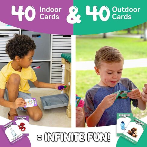 GOTROVO Scavenger Hunt Games for Kids, Outdoor Games for Kids Ages 4-8, Kid Outdoor Games in Saudi Arabia
