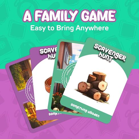 GOTROVO Scavenger Hunt Games for Kids, Outdoor Games for Kids Ages 4-8, Kid Outdoor Games in Saudi Arabia