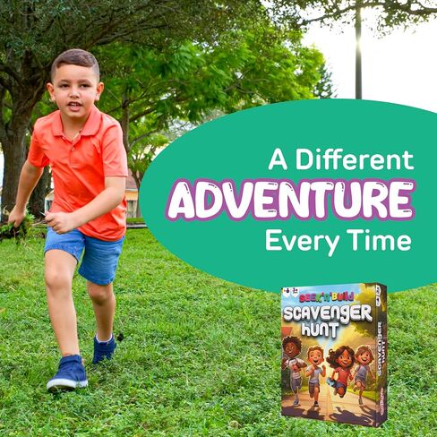 GOTROVO Scavenger Hunt Games for Kids, Outdoor Games for Kids Ages 4-8, Kid Outdoor Games in Saudi Arabia